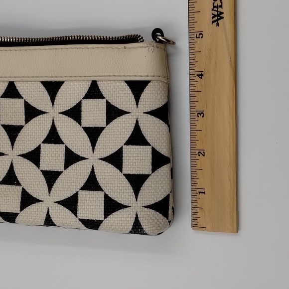 Spartina 449 Navy and Ivory Cream Printed Mini Bag - Picture 14 of 16